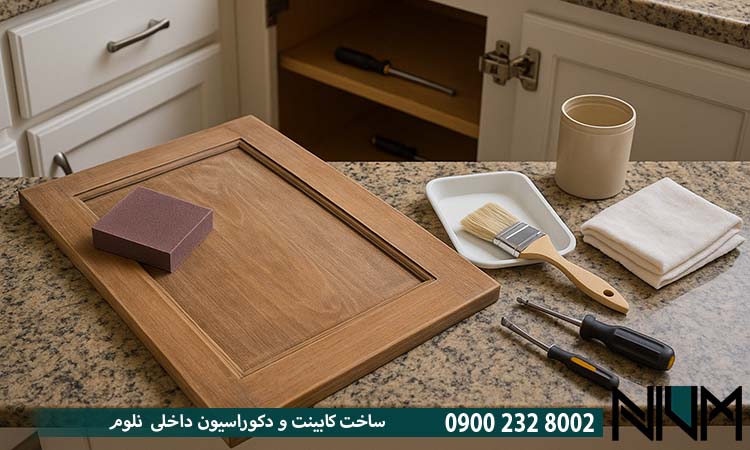ابزار و تجهیزات لازم برای تعویض روکش کابینت چیست؟