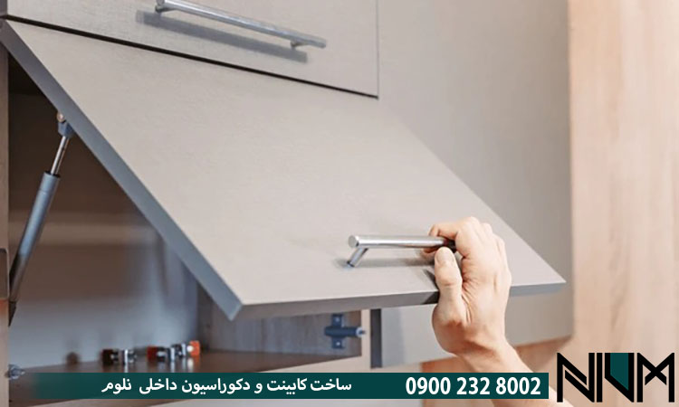 برخورد درب کابینت با اجسام یا بدنه کابینت