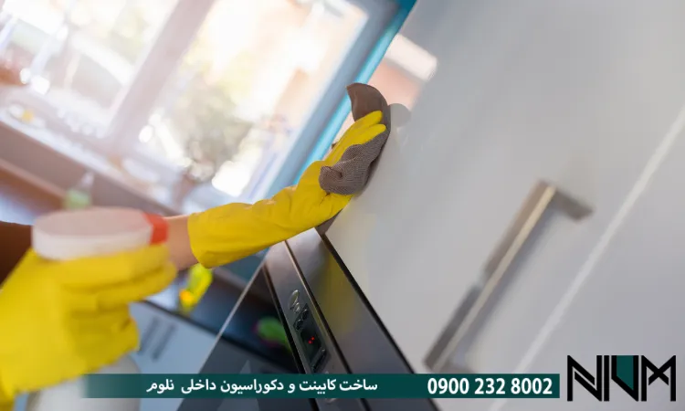 بهترین روش تمیز کردن کابینت ممبران