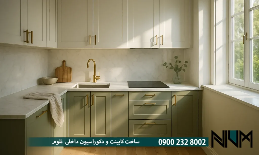 بهترین رنگ برای آشپزخانه کوچک